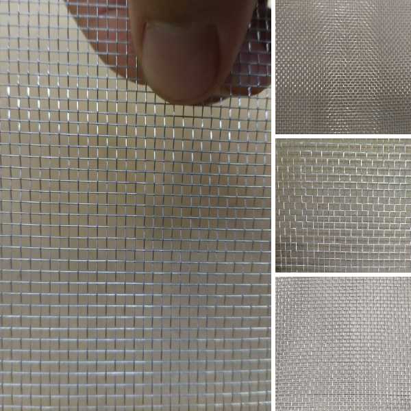 recorte de imagem com as aberturas das telas para peneira